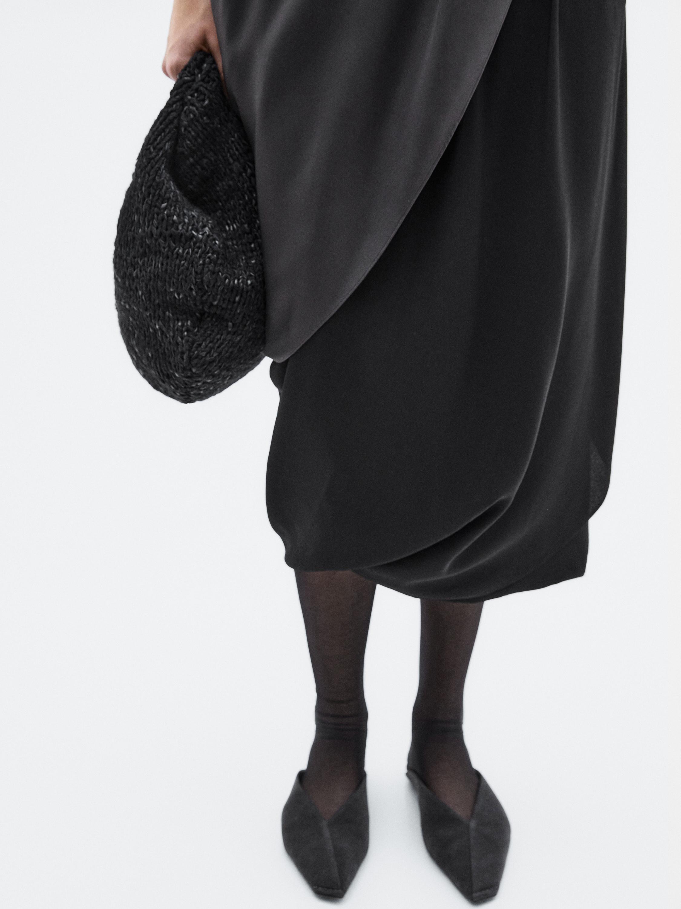 Sac moyen maille cuir crochet - LIMITED